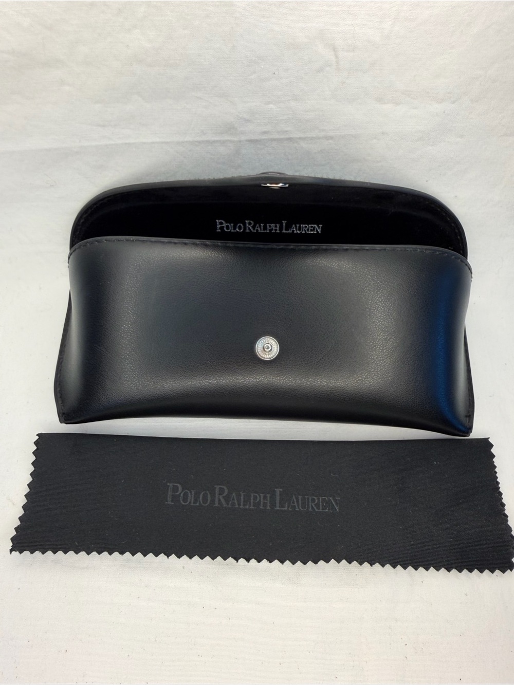 Polo Ralph Lauren Black Sunglasses Case with Cloth
